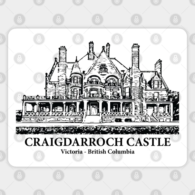 Craigdarroch Castle - Victoria BC Magnet by Lakeric
